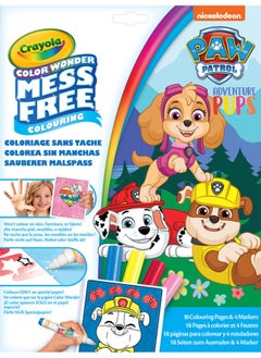 Crayola Color Wonder Paw Patrol Coloring Set  - Image 4