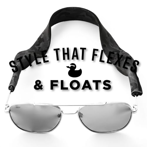 Pilotfish Neoprene Sunglasses Strap – Neoprene Eyewear Retainer, Secure Floating Sunglass Cord with Anti-Slip Ends - Image 2