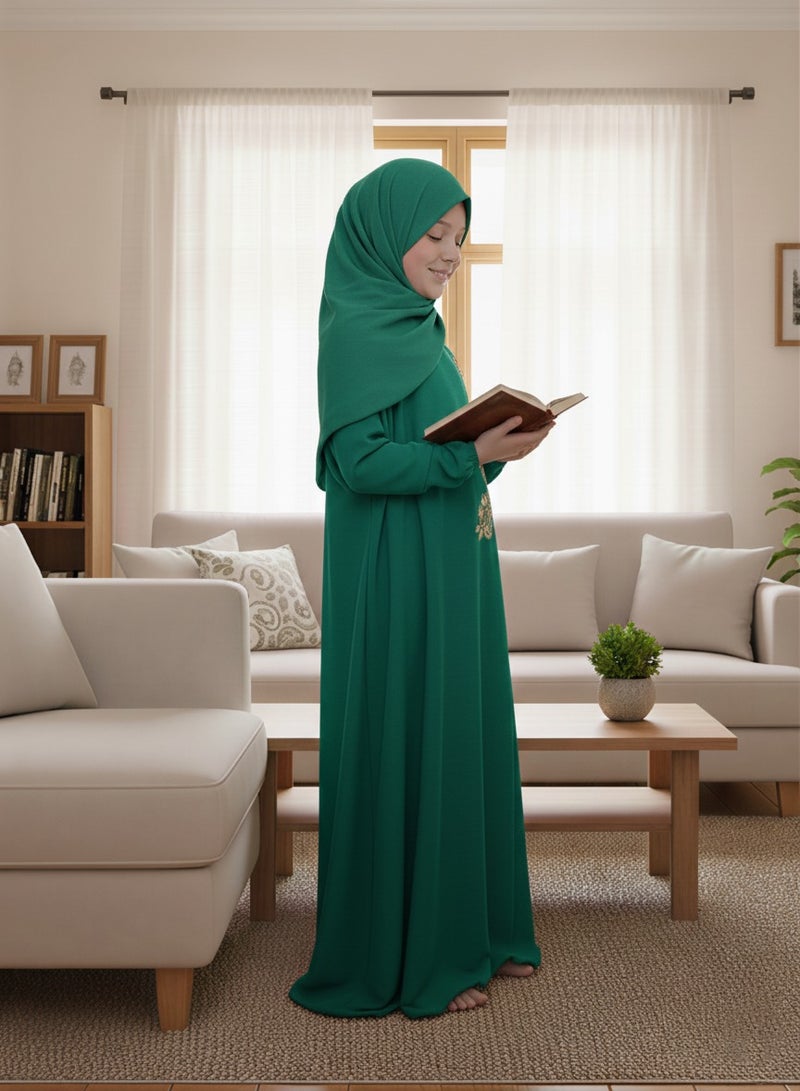 لينا فاشون شرشف صلاة اطفال بناتى مع حجاب متصل - Image 3