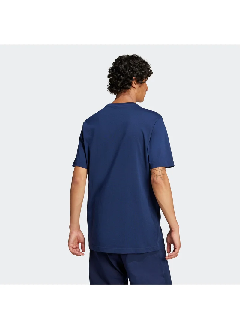 Adidas TREFOIL T-SHIRT Blue Originals Men T-SHIRTS