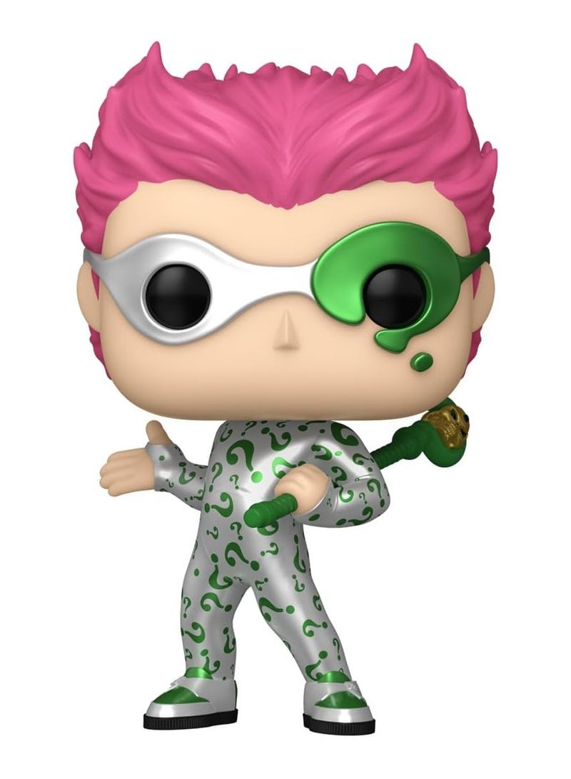فانكو Funko Pop! Super Heroes: DC - Batman Forever - Batman 85th Anniversary - The Riddler (Metallic) (530) - Image 1