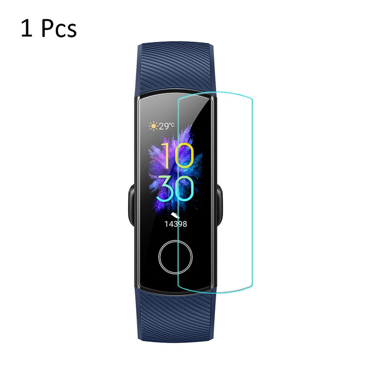 3 Pcs Smart Watch Soft Film Smart Wristband Protector Ultra-Thin High Transparency Cover Compatible with HONOR Band 5 Screen Protector - Image 3