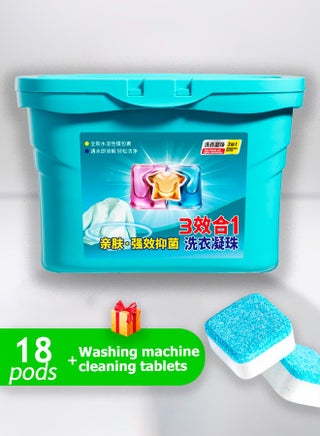 3 In 1 Laundry Capsules 18pcs Stain Removal Detergent Pods - pzsku/ZF541E61B049B94F140F8Z/45/1748328862/2172e1a3-34c4-45ad-938c-e3d16256a283
