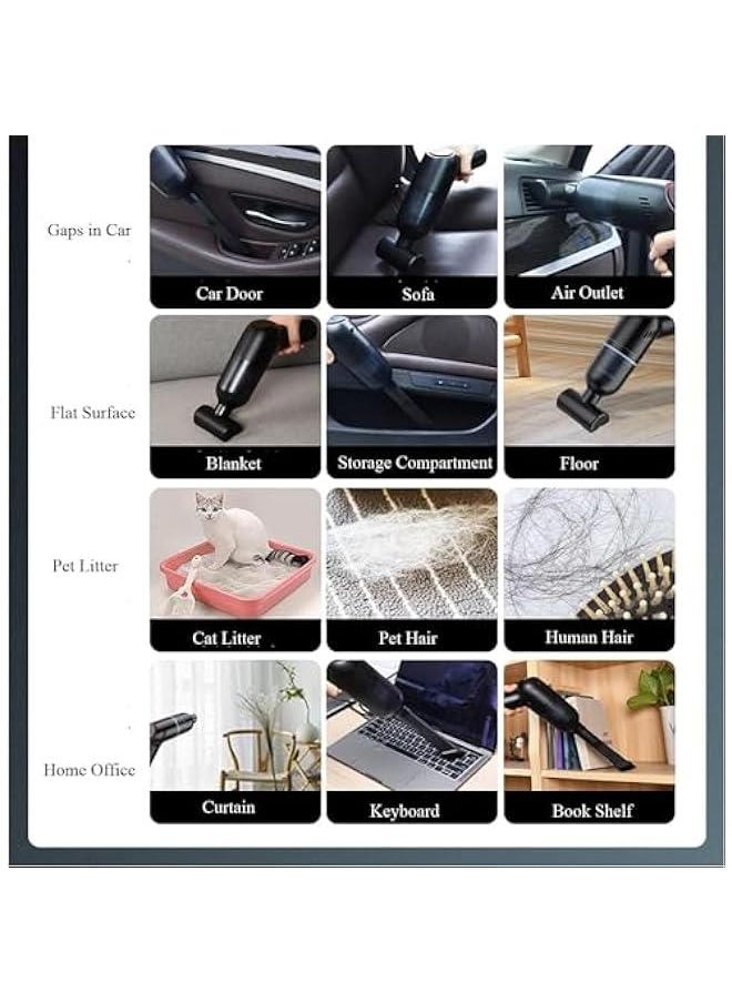 Handheld Vacuum Cordless,Portable Car Vacuum Cleaner,Mini Rechargeable Hand Vacuum Cleaner, Power Suction with Bag,Wet Dry Vacuum for Car/Home/Office/Pet Hair/Computer/Carpet 120w - pzsku/ZF541EE641F875074A620Z/45/_/1728861553/e5ba9aea-00be-48d1-80e3-2f6a0b7237db