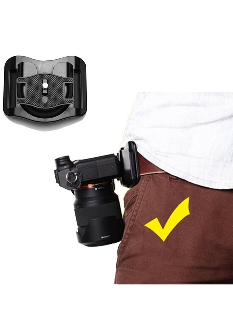 Captaintech Camera Holste, Camera Belt Mount, Hanger Sling Clip Holster for SLR DSL Camera - Image 5