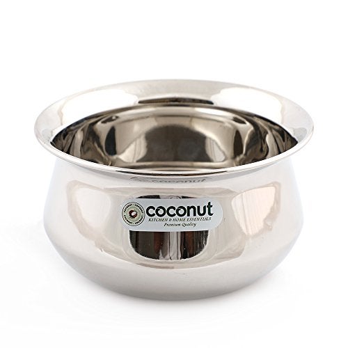 Coconut Stainless Steel Festival Handi - 750 ML - Image 1