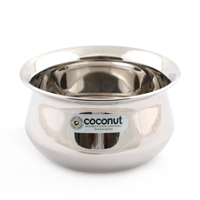 Coconut Stainless Steel Festival Handi - 750 ML - Image 4