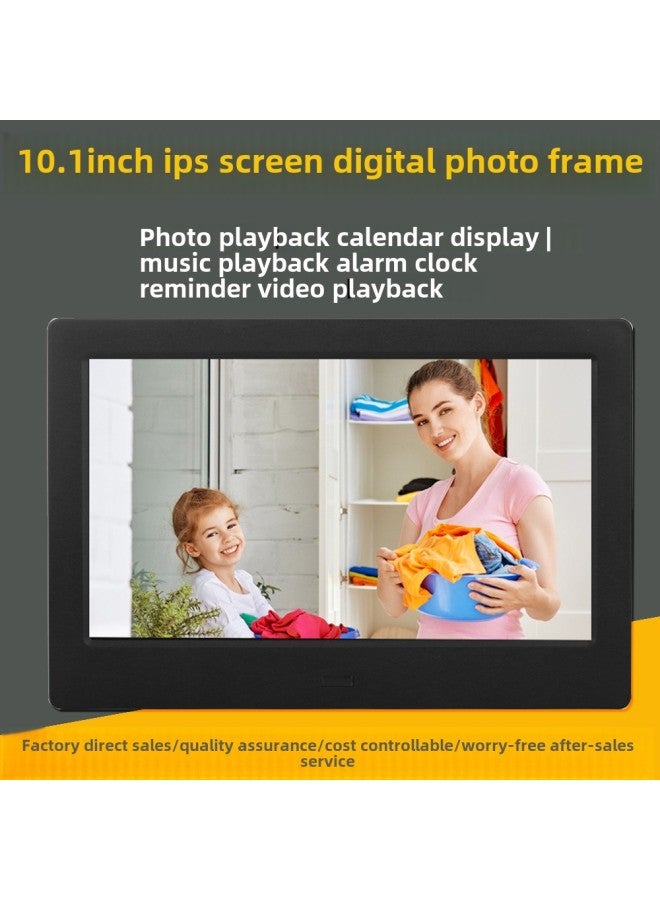 10 Inch Digital Photo Frame Ips Screen Picture Video Player Advertising Machine Best Selling Electronic Photo Album-Color:7 "-1024*600 Ips Screen-White [Patent]] - Image 1
