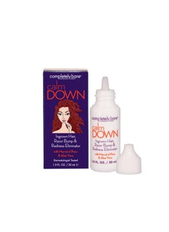 Completely Bare Ompletely Bare Calm Down Ingrown Hair Razor Bump & Redness Eliminator Exfoliating Ahas & Bhas  - Image 1