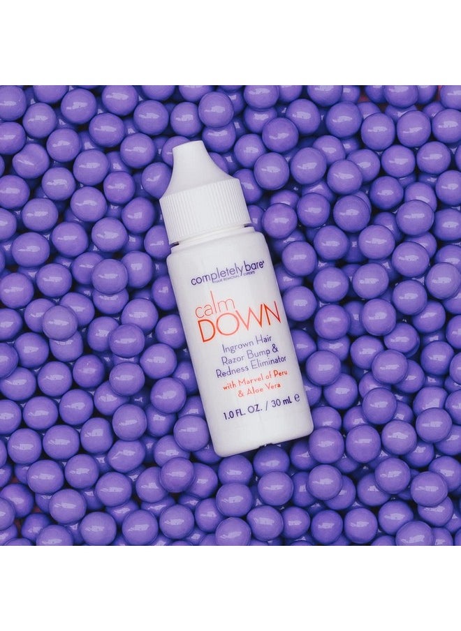 Completely Bare Ompletely Bare Calm Down Ingrown Hair Razor Bump & Redness Eliminator Exfoliating Ahas & Bhas  - Image 5