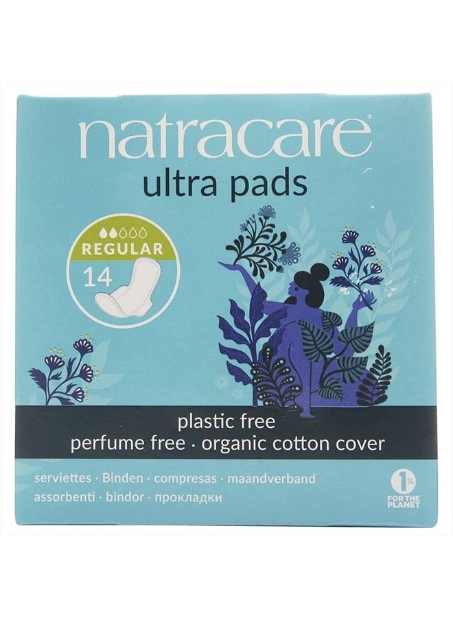 NATRACARE Natural Ultra Pads w/Wings 14 CT  - Image 1