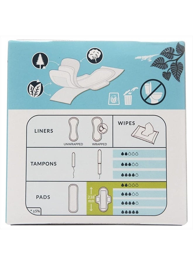 NATRACARE Natural Ultra Pads w/Wings 14 CT  - Image 3