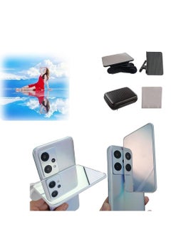 SYOSI Mobile Phone Camera Mirror Reflection Clip Kit Mobile Phone Reflection Camera Clip Selfie Reflector Mobile Phone Shooting Supplies Suitable for Travel  - Image 1