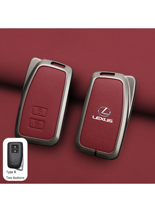 LEXUS High end car key protection cover suitable for Lexus ux260H new ES300 ES200H LS500H Lexus car key shell case - Image 1
