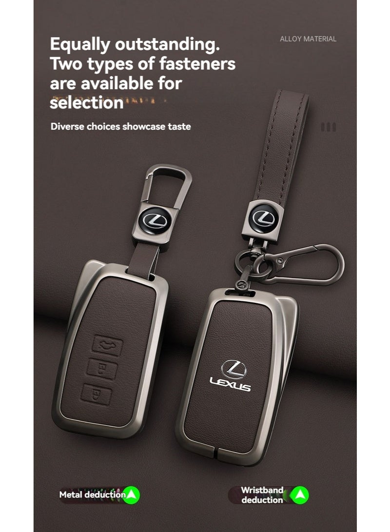 LEXUS High end car key protection cover suitable for Lexus ux260H new ES300 ES200H LS500H Lexus car key shell case - Image 5