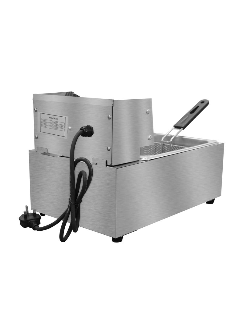 Grace Commercial Countertop Electric 6L Deep Fryer Single Stainless Steel Container Adjustable 50-190 Degrees Temperature - pzsku/ZF542677F7D252F73B1F3Z/45/_/1691750923/5ebfa230-956e-4118-b16d-d7516121416b