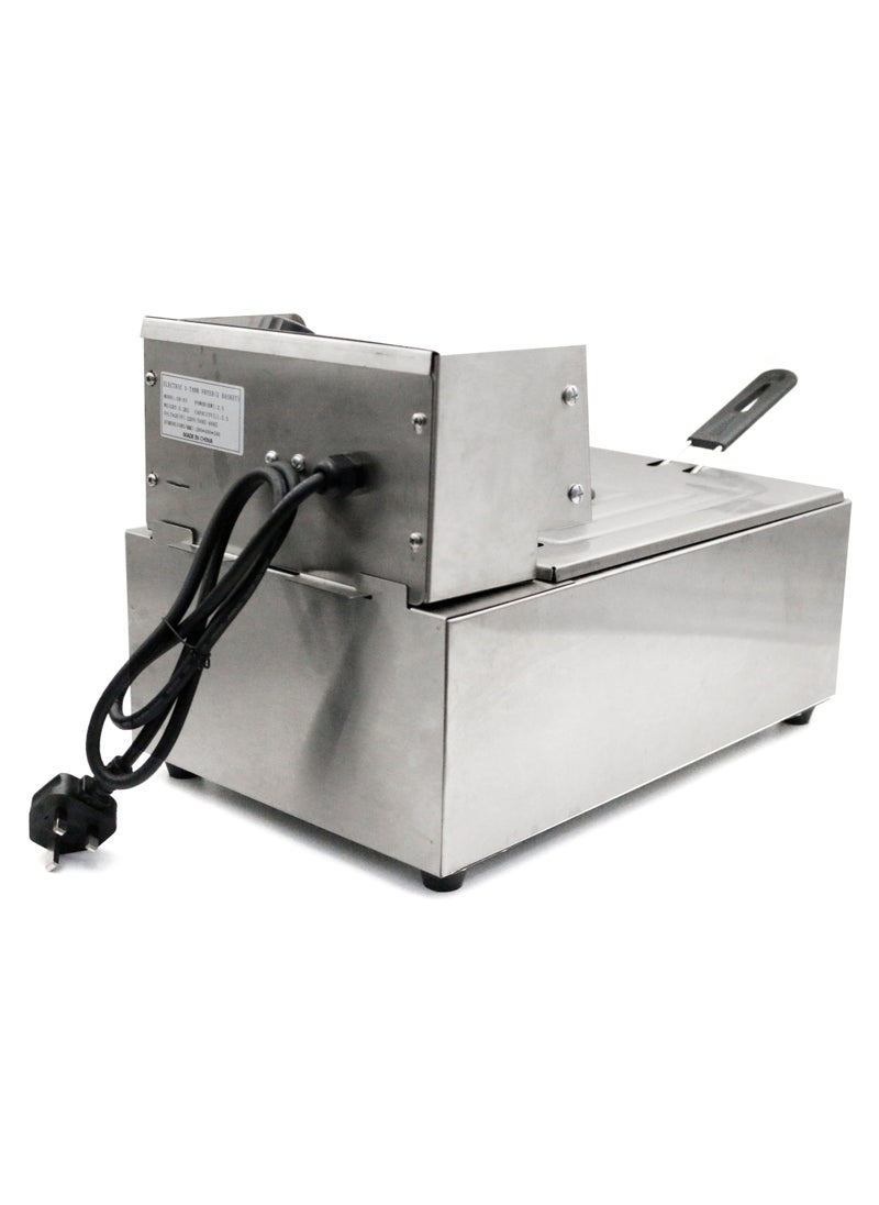 Grace Commercial Countertop Electric 6L Deep Fryer Single Stainless Steel Container Adjustable 50-190 Degrees Temperature - pzsku/ZF542677F7D252F73B1F3Z/45/_/1716212712/905f1bed-c4a7-4d74-94e0-aecb4bd2d4f3