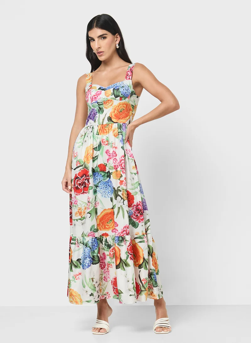 ايلا Floral Print Dress