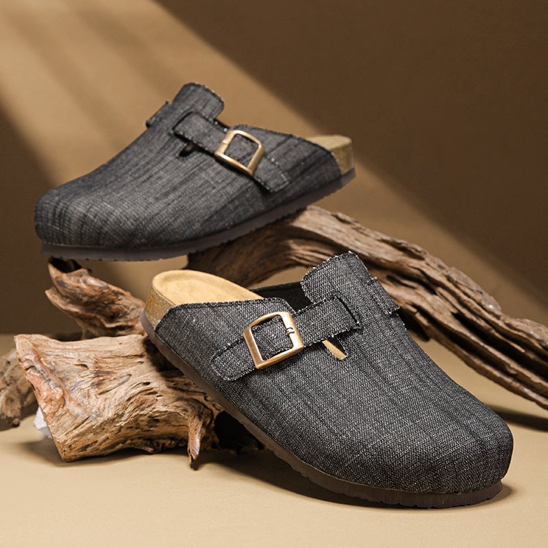 خريف 2025 كلاسيكي جديد متعدد الاستخدامات كل الموسم حذاء كورك على طراز Birkenstock مع شعور عالي الجودة ، حذاء في الهواء الطلق على طراز Mule - Image 3