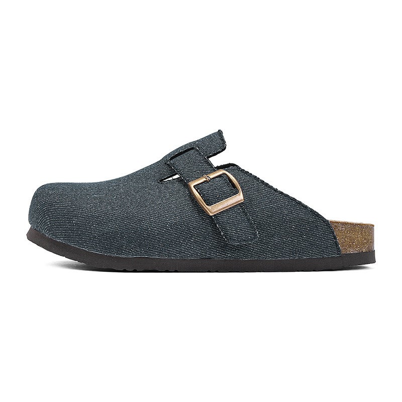 خريف 2025 كلاسيكي جديد متعدد الاستخدامات كل الموسم حذاء كورك على طراز Birkenstock مع شعور عالي الجودة ، حذاء في الهواء الطلق على طراز Mule - Image 1