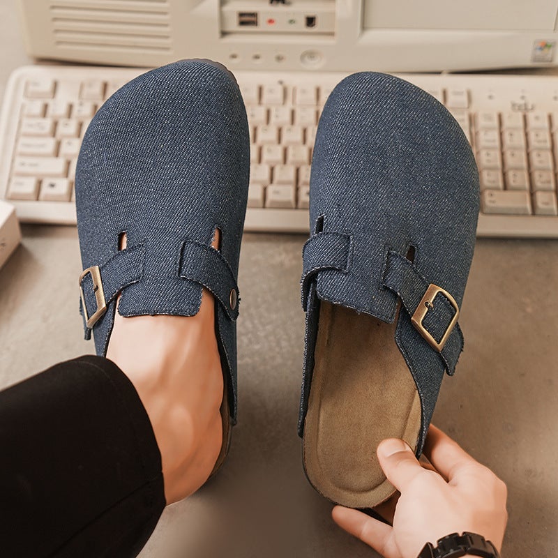 خريف 2025 كلاسيكي جديد متعدد الاستخدامات كل الموسم حذاء كورك على طراز Birkenstock مع شعور عالي الجودة ، حذاء في الهواء الطلق على طراز Mule - Image 5
