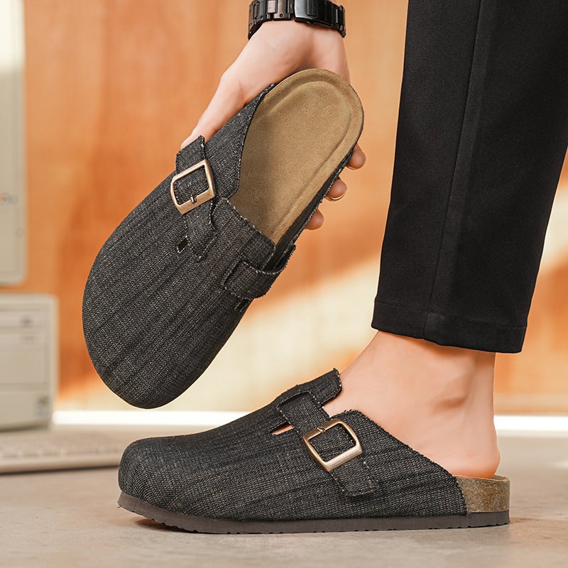 خريف 2025 كلاسيكي جديد متعدد الاستخدامات كل الموسم حذاء كورك على طراز Birkenstock مع شعور عالي الجودة ، حذاء في الهواء الطلق على طراز Mule - Image 2