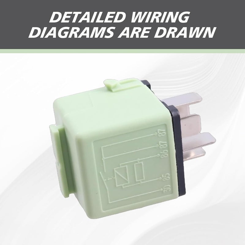 pinflaw 61368373700 Relay, 5-Pin Automotive Fuel Pump Relay for BMW E36 E46 E38 E39 E53 Z3 - Image 3