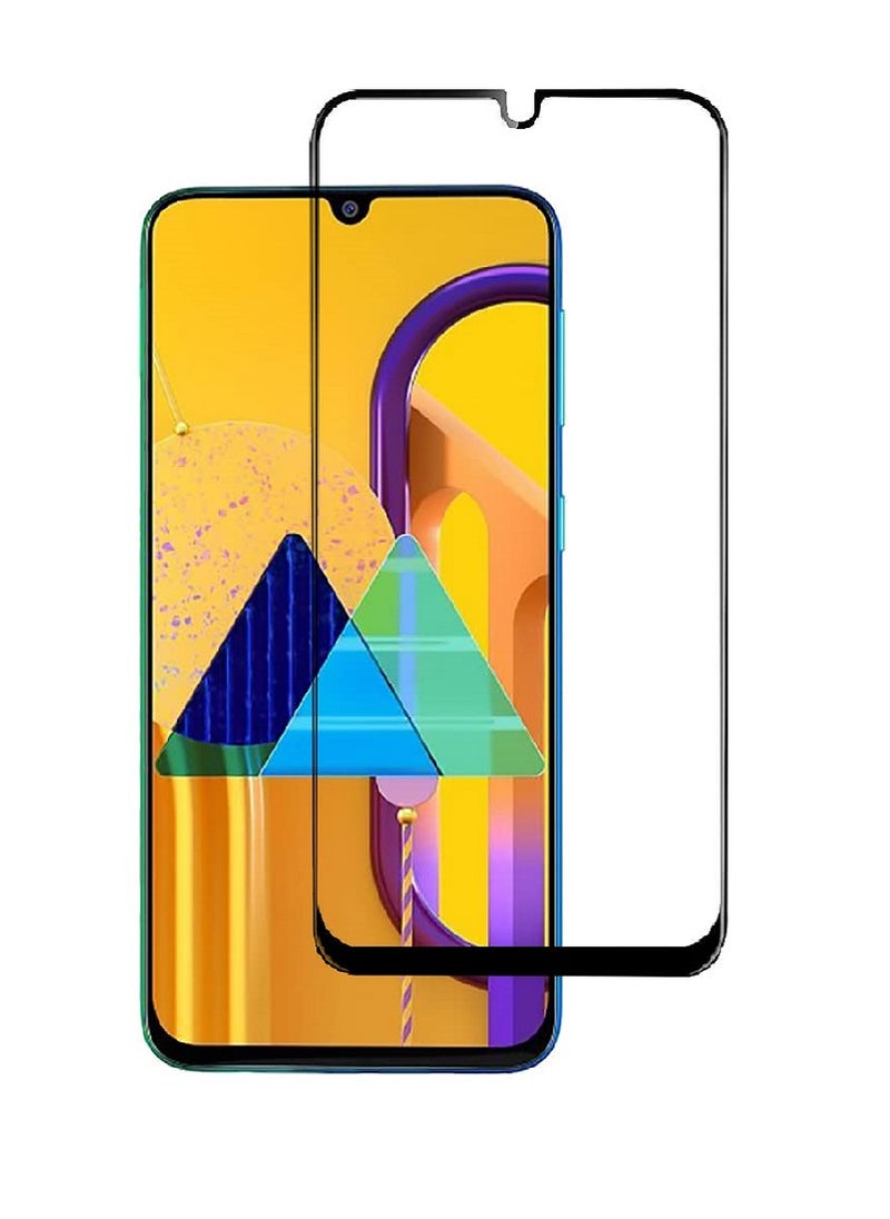 Super Tempered Glass Screen Protector 5D Designed For Samsung Galaxy M30s Full Glue Edge to Edge Full Screen Coverage And Bubble Free - Image 1