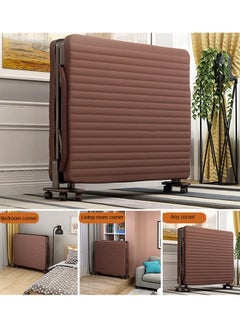 Generic Folding Bed Portable Foldable Bed with Mattress Adult Folding Bed with Wheels Steel Frame Side Pockets and Armrests Adjustable Back for Home Office and Hospital  - Image 3