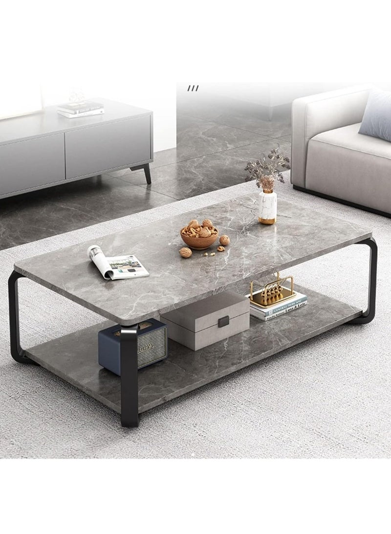 DubaiGallery Metal bedside coffee table end side table desk nordic marble glass home sofa tables light luxury living room side table - Image 2