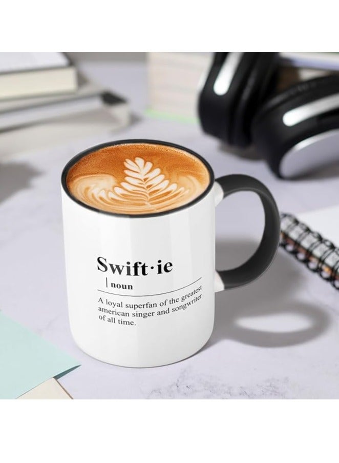 RYN American Singer Coffee Mug - Double Side Printed T. Swizzle Coffee Mug 11 Ounce - Image 3