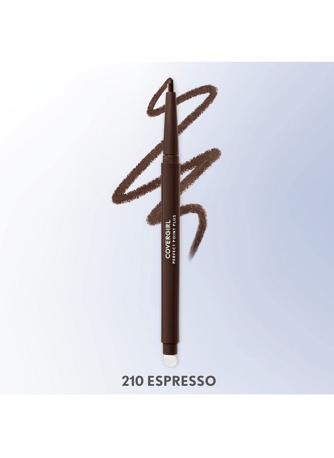 CoverGirl COVERGIRL Perfect Point PLUS Eyeliner Pencil, Espresso .008 oz. (0.23 mg) (Packaging may vary)  - Image 2