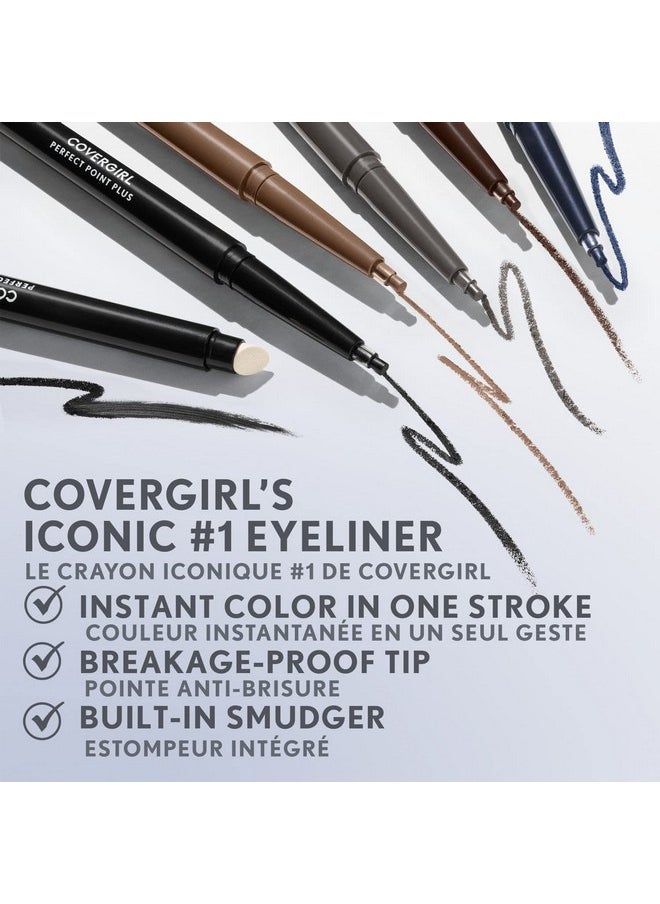 CoverGirl COVERGIRL Perfect Point PLUS Eyeliner Pencil, Espresso .008 oz. (0.23 mg) (Packaging may vary)  - Image 5