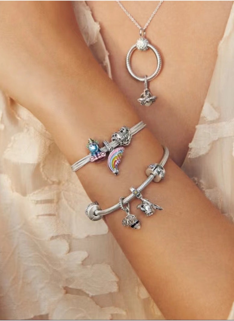 Pandora Violet - pandora rainbow bracelet - Image 1
