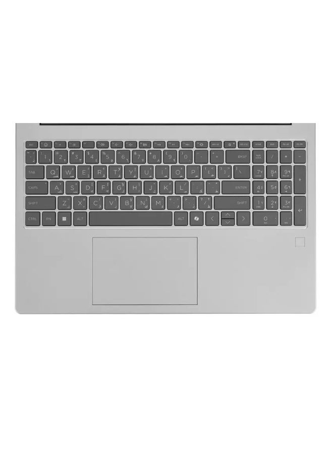HP 15-fd1051nx Laptop With 15.6 Inch Full HD(1920x1080) Display, Intel Core 5-120U Processor/8GB RAM DDR4/512GB SSD/Intel Graphics/Windows 11 Home/ English/Arabic Natural Silver - Image 3