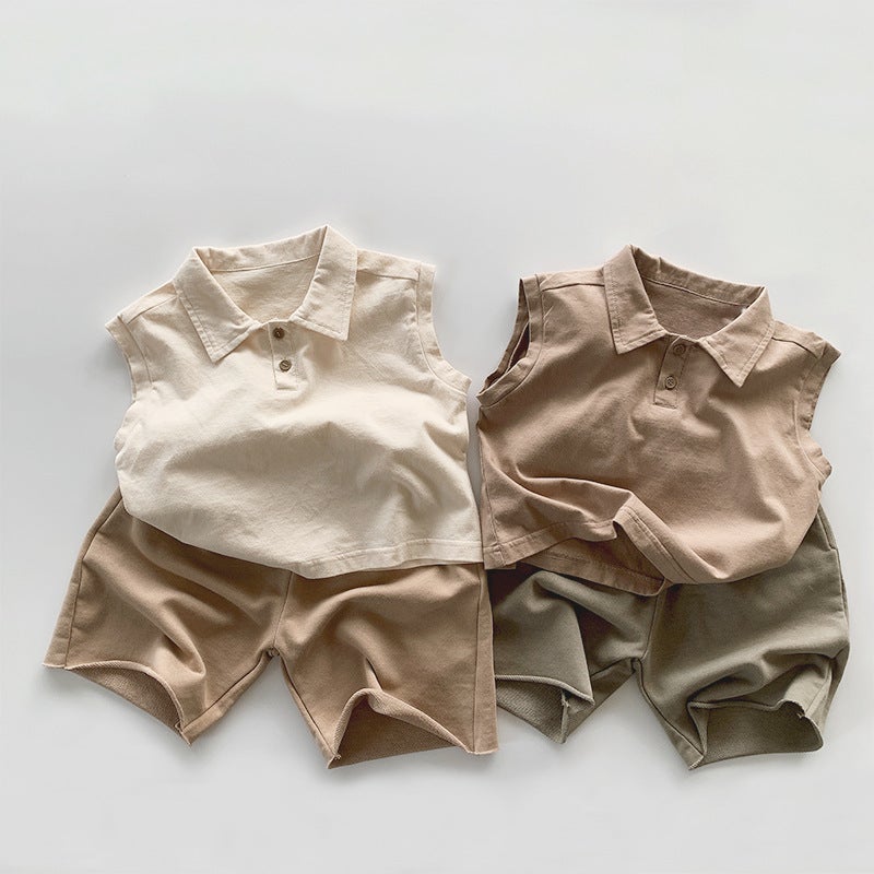 Boys' Shorts Summer Smooth Cotton Sense Sweater Pants Girls' Thin Casual All-match Five-point Pants Baby Korean Children's Wear - Image 4