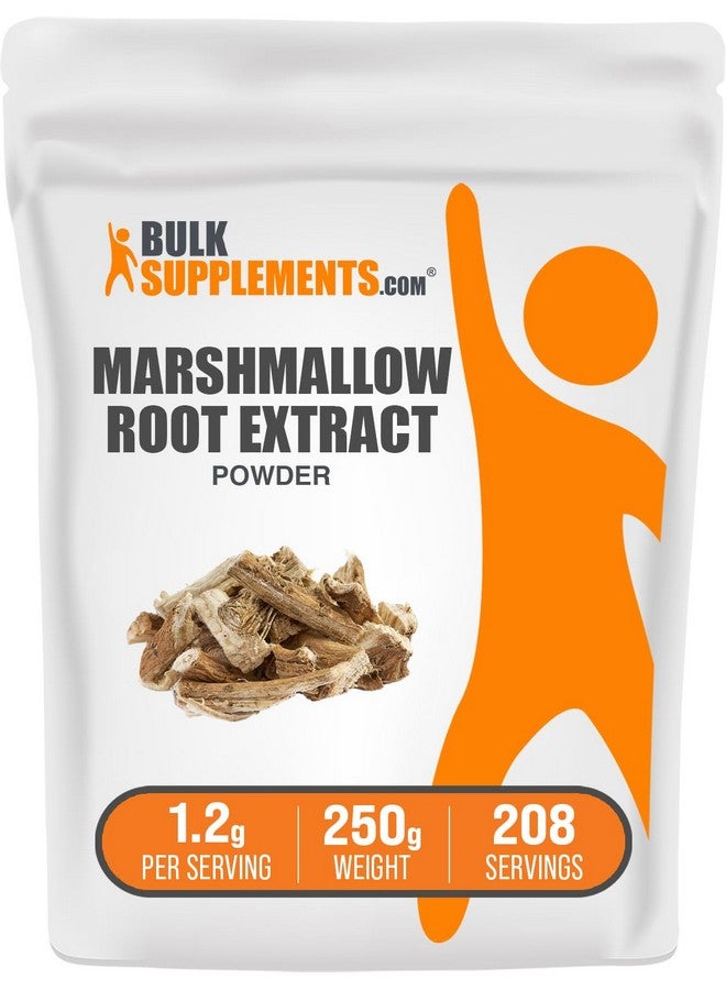 BulkSupplements.com Marshmallow Root Extract Powder - Marshmallow Root Supplement, Herbal Supplement - Gluten Free, 1.2g per Serving, 250g (8.8 oz) (Pack of 1) - Image 1
