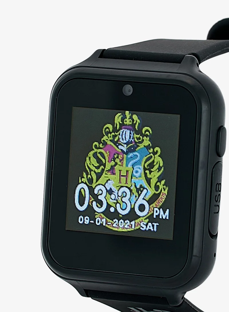 Harry Potter Harry Potter Boys Smart Watch Black Silicone Strap, HP4096ARG