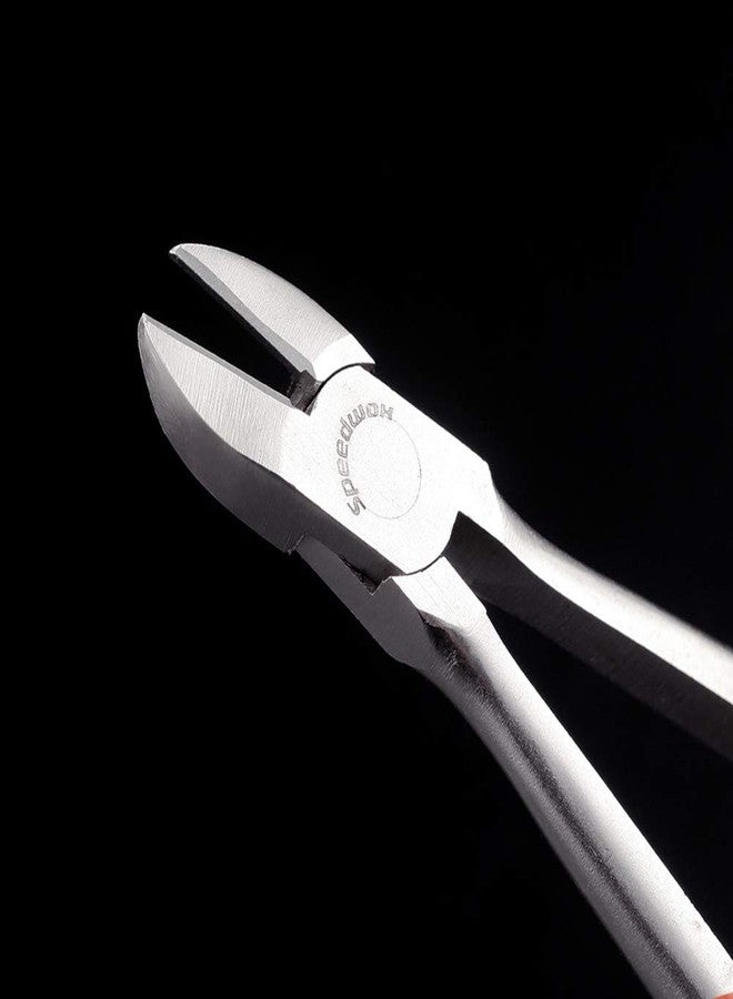 SPEEDWOX Side cutter Long Reach Diagonal Pliers 6 Inch Mini Fine Wire Cutting Plier Nippers High Leverage Reduce Efforts Precision Micro Wire Cutters for Hard to Reach Narrow Spaces - Image 3