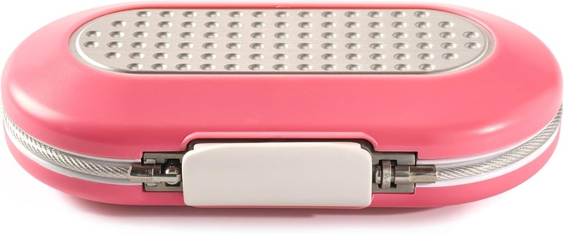 Master Lock Pink Portable Personal Safe with Set Your Own Combination - 23cm x 13.5cm x 6.4cm - Image 3