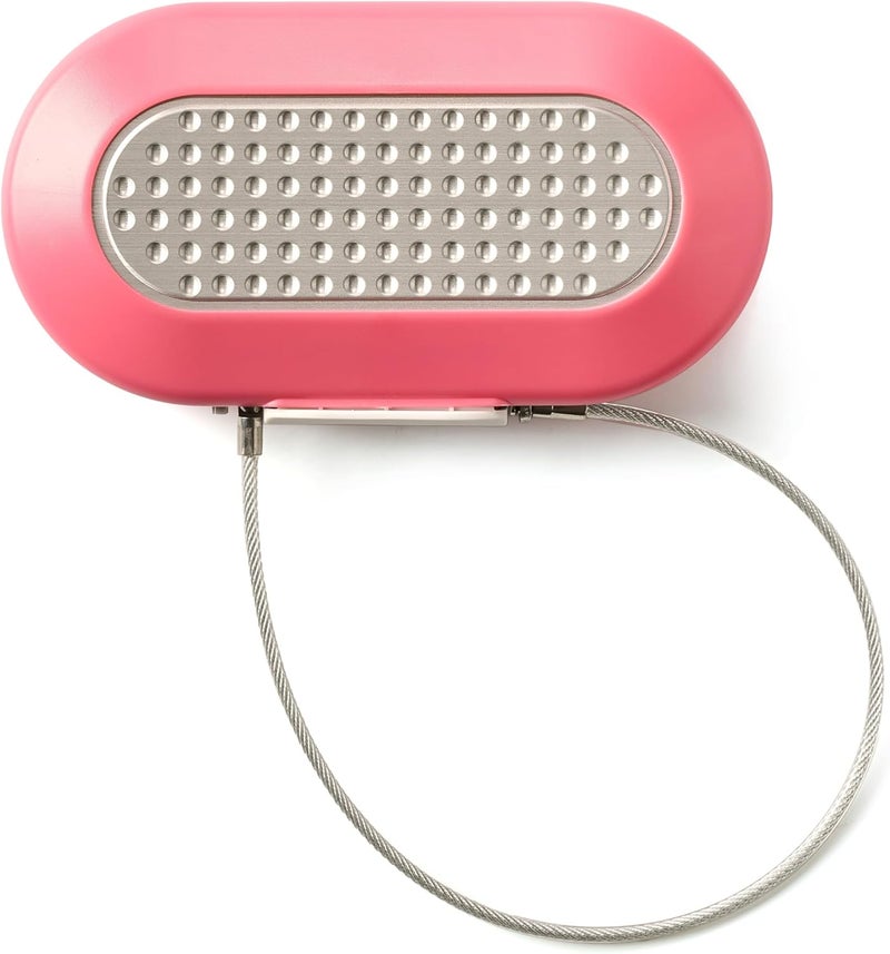 Master Lock Pink Portable Personal Safe with Set Your Own Combination - 23cm x 13.5cm x 6.4cm - Image 2