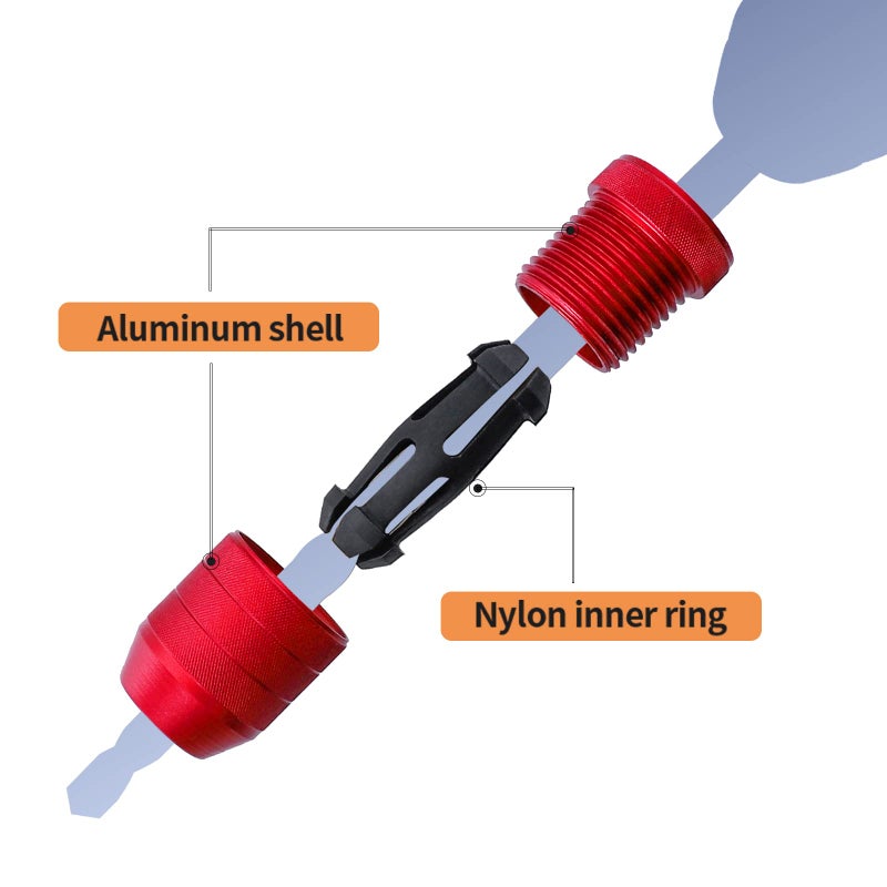 RUITOOL Drill Depth Stop for Drill Bits, Adjustable Drill Stop Applicable Drill Size Range 5/64"-3/16",15/64"-7/16", Aluminum Drill Bit Stop Collar Set for Woodworking Tools & Hand Tools, 2 Pcs - Image 5