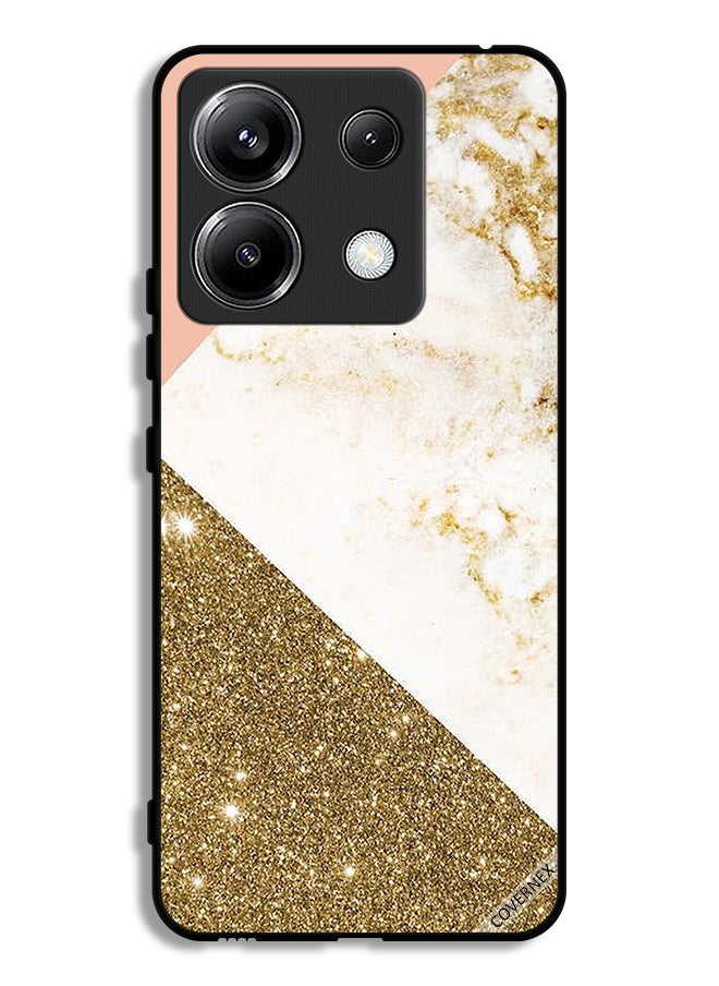 Covernex Xiaomi Redmi Note 13 Pro 5G Protective Case Cover Glitter & Marble Pattern  - Image 1