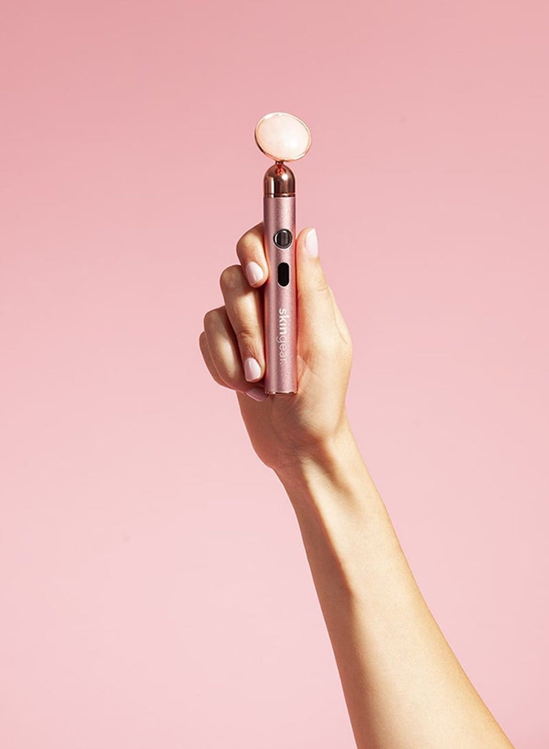 سكن جير وايبريتينك روز كواتز سكالبتينك رولر - Image 3