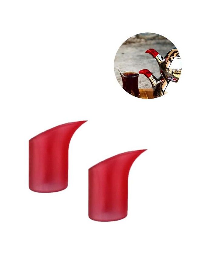 2Pcs Teapot Coffeepot Spout Cover Sleeve Leakproof Dripproof Silicone Spout Pourer - Image 5