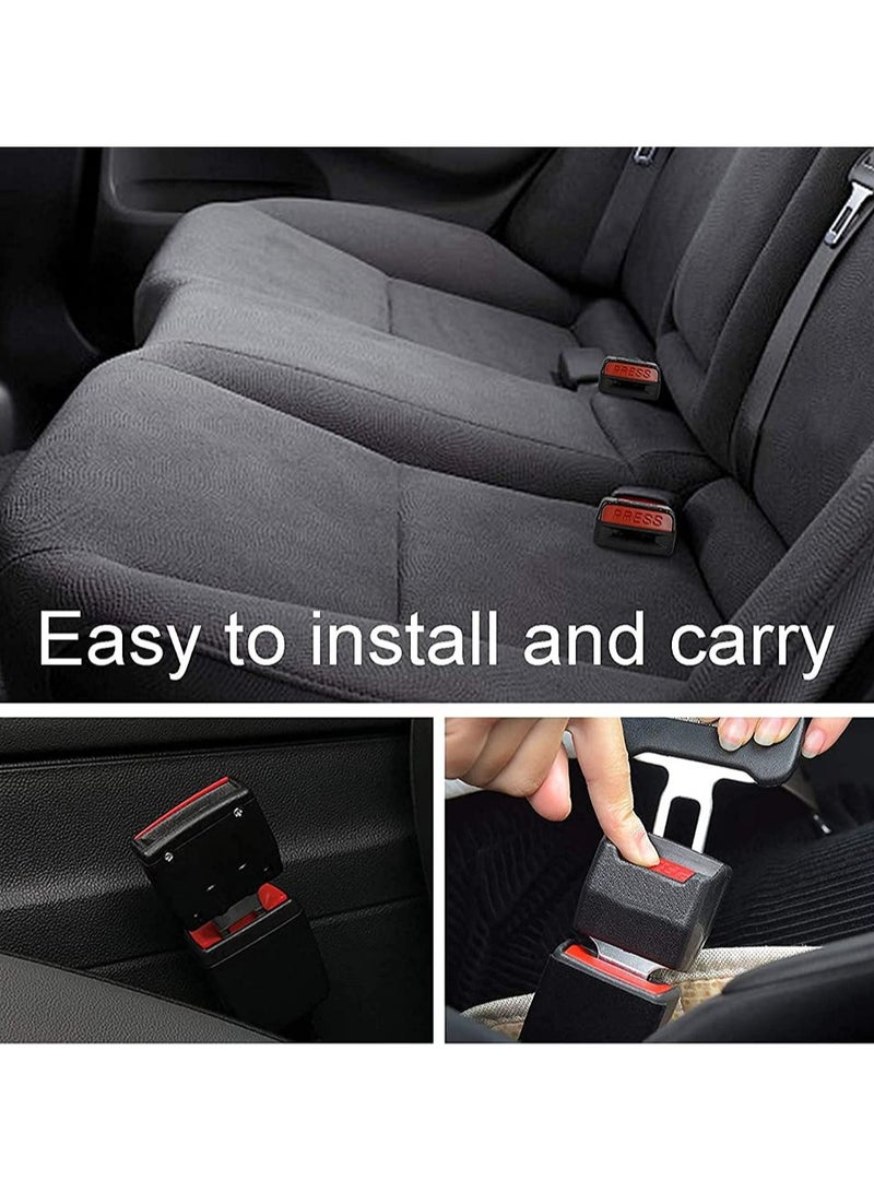 SYOSI Car Universal Seat Belt Extender, SYOSI Car Plush Shoulder Pads, Helps Protect Your Neck and Shoulder, Pack of 2 - Image 2