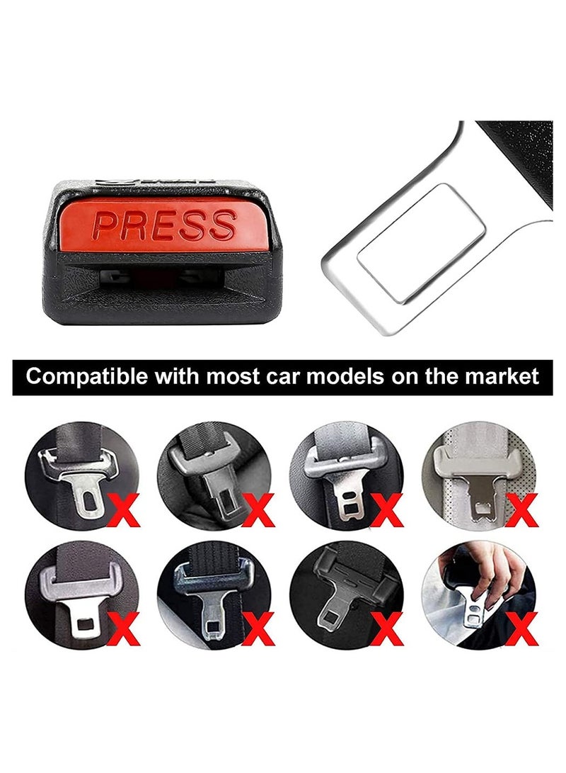 SYOSI Car Universal Seat Belt Extender, SYOSI Car Plush Shoulder Pads, Helps Protect Your Neck and Shoulder, Pack of 2 - Image 5