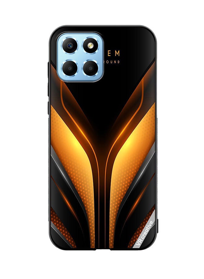 VR CREATIVE Protective Case Cover For Honor X8 5G Lorem Background Design Multicolour - Image 1