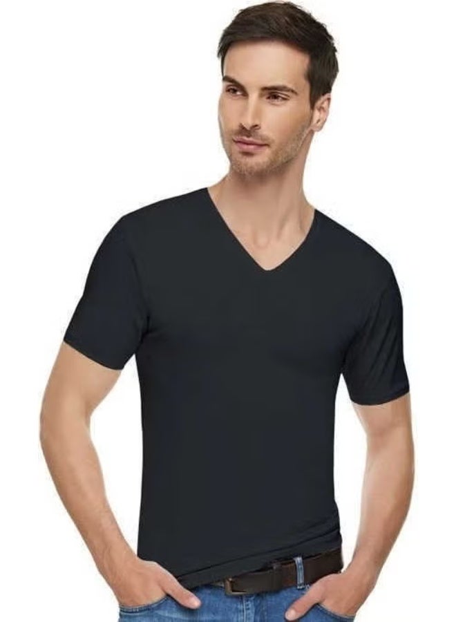 Elit Men Elastane V-Neck 1 Piece