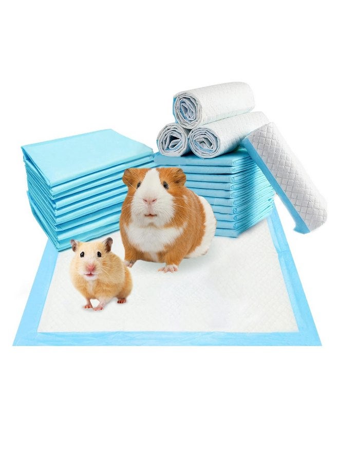Hamiledyi Rabbit Pee Pads Disposable Cage Liners Leak-Proof Super Absorbent Pet Toilet/Potty Training Pad for Puppy Guinea Pigs Hedgehog Hamsters Chinchillas and Other Small Pets (20PCS ) - Image 1